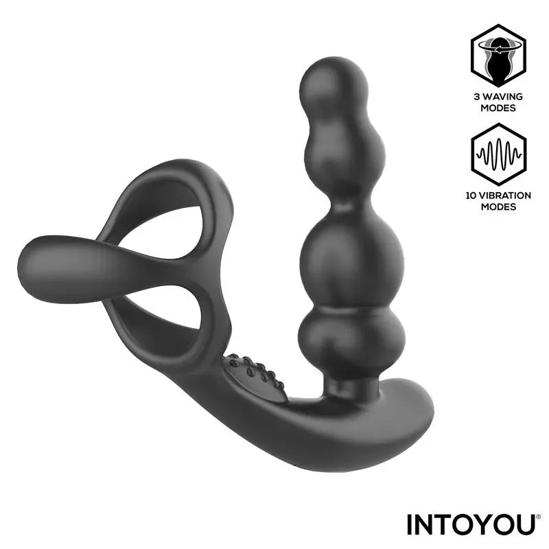 INTOYOU Klark анальная пробка с пультом
