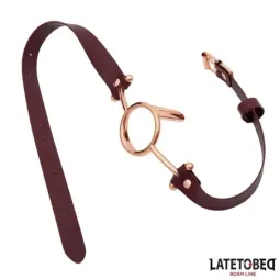 LATETOBED Leather O Ring Gag кожаный кляп-кольцо