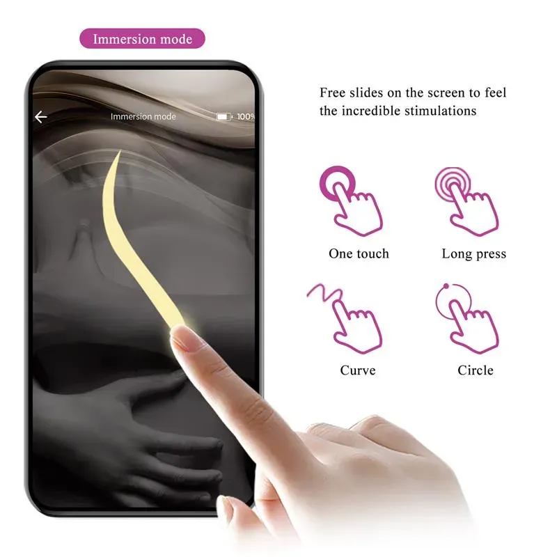 PRETTYLOVE Jayleen pāru vibrators ar aplikāciju