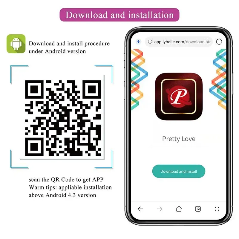 PRETTYLOVE Billy pāru vibrators ar aplikāciju