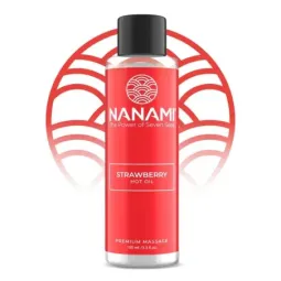 NANAMI sildoša masāžas eļļa zemenes 100 ml