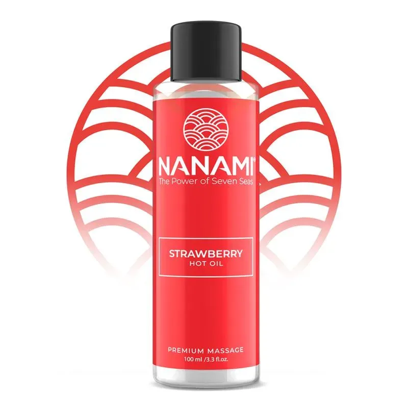 NANAMI Hot Oil массажное масло земляника 100 мл