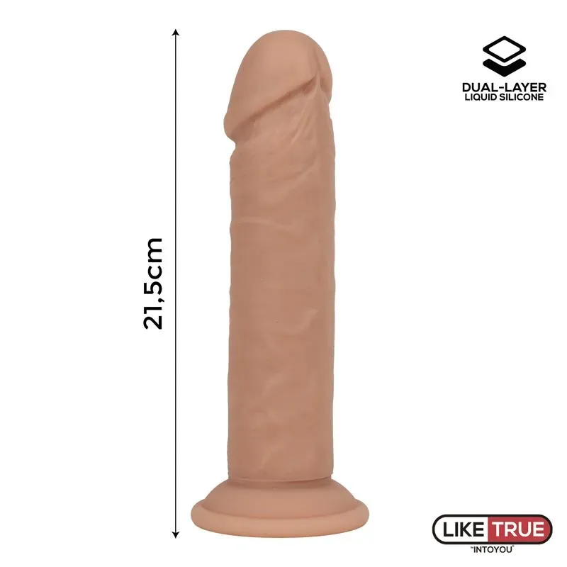 LIKETRUE Dual Layer Dildo 8.5 фаллоимитатор