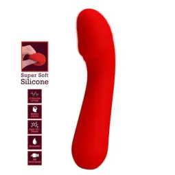 PRETTYLOVE Cetus G-punkta vibrators, sarkans