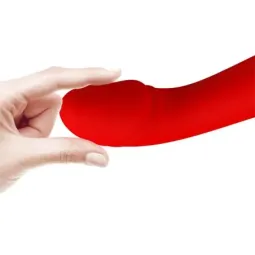 PRETTYLOVE Cetus G-punkta vibrators, sarkans