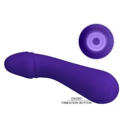 PRETTYLOVE Cetus G-punkta vibrators, violets