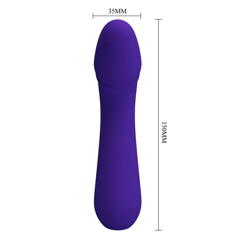 PRETTYLOVE Cetus G-punkta vibrators, violets