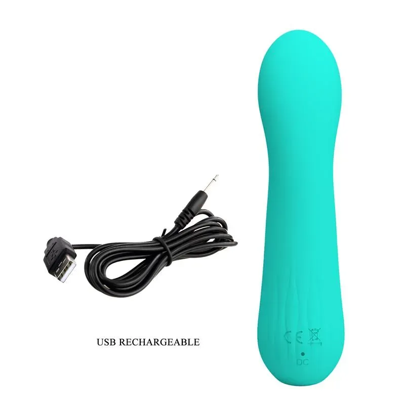 PRETTYLOVE Faun G-punkta vibrators, zaļš