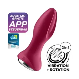 Satisfyer Rotator Plug 2+ anālais aizbāznis