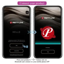 PRETTYLOVE Jayleen vibrators ar lietotnes vadību