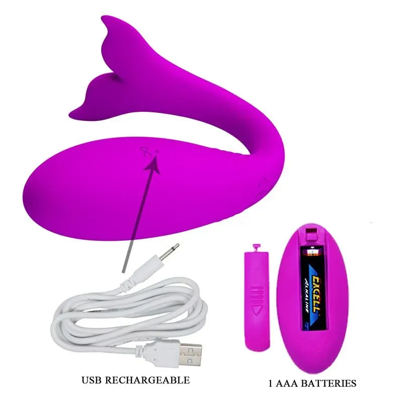 PRETTYLOVE Jordyn vibrators ar tālvadību
