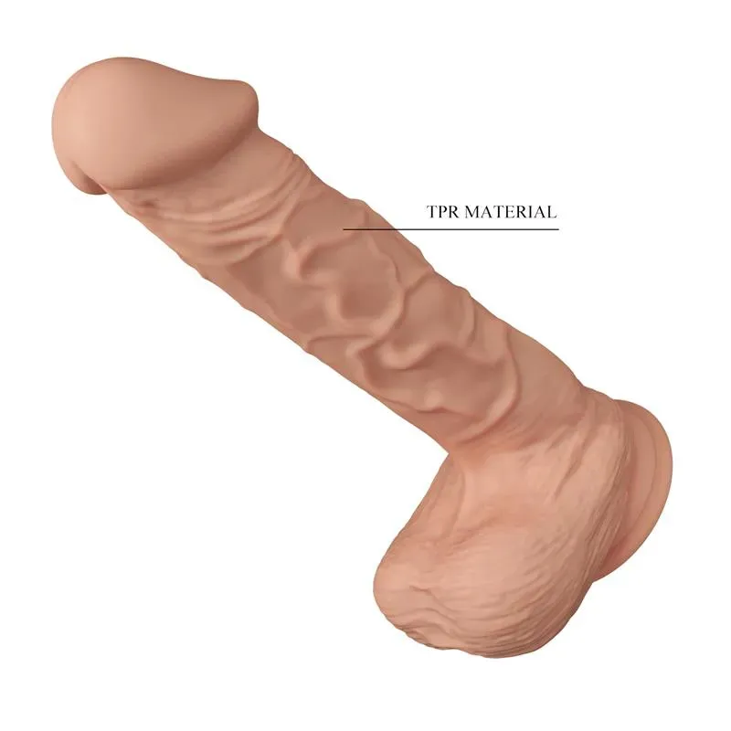 BAILE Bergrisi 10.2 reālistisks dildo ar piesūcekni