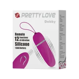 Pretty Love Debby vibrējošā lodīte ar pulti