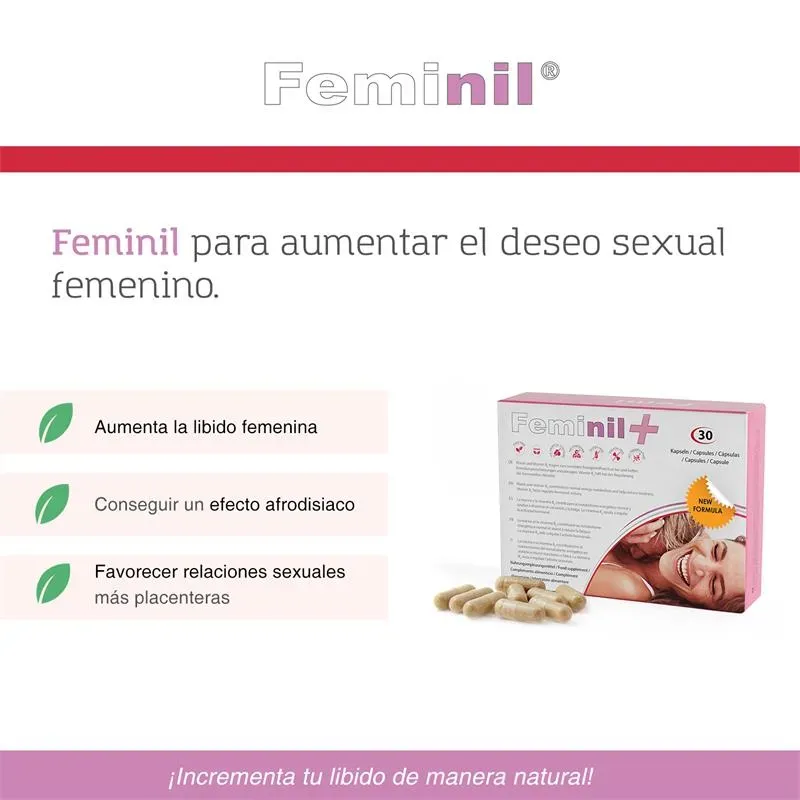 500 COSMETICS Feminil+ kapsulas sievietēm