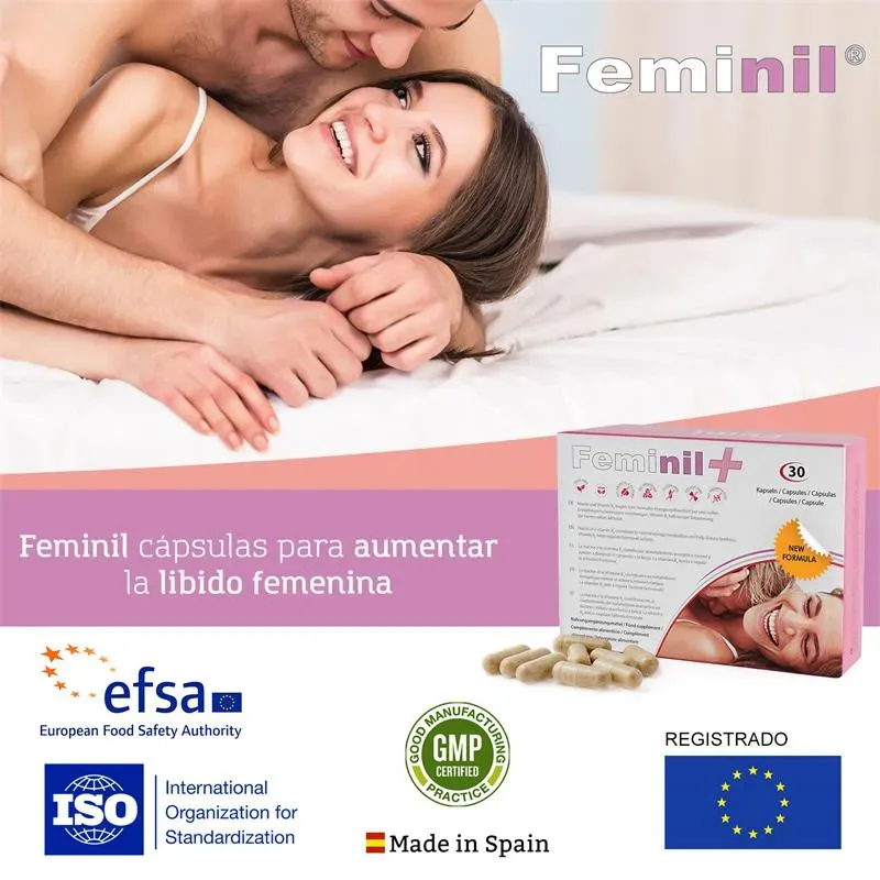 500 COSMETICS Feminil+ kapsulas sievietēm