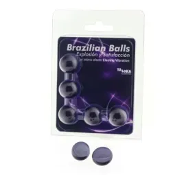 Brazilian Balls masāžas bumbiņas ar gelu, 5 gab.