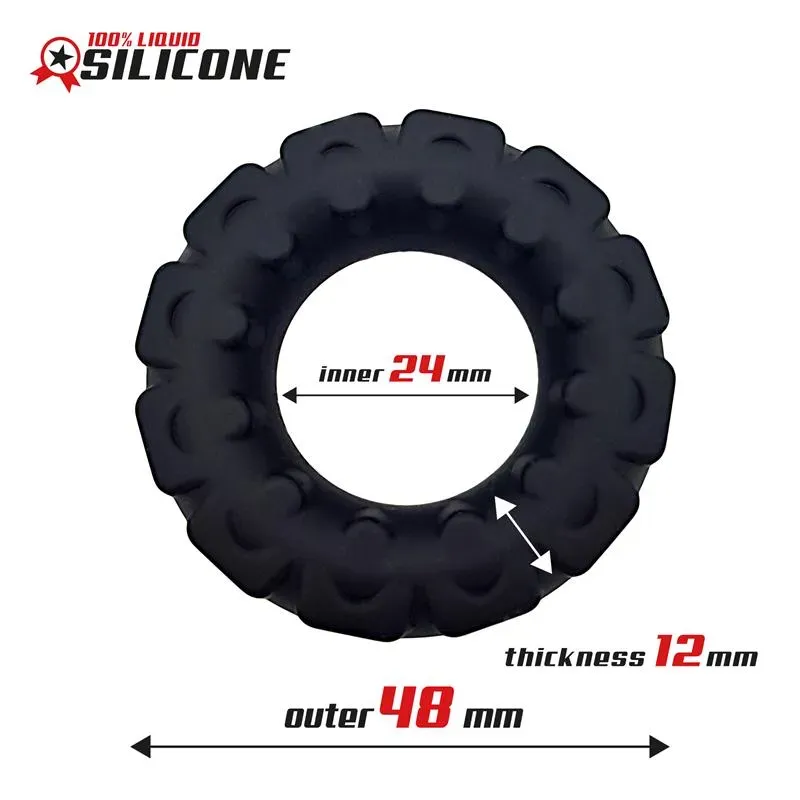 BEAST RINGS эрекционное кольцо из силикона 2,4 см
