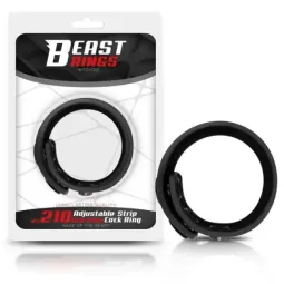 BEAST RINGS regulējamais silikona peņa gredzens