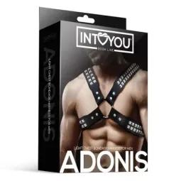 INTOYOU Adonis krūšu žņaugs vīriešiem, vegānā āda