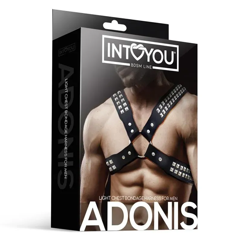 INTOYOU Adonis krūšu žņaugs vīriešiem, vegānā āda