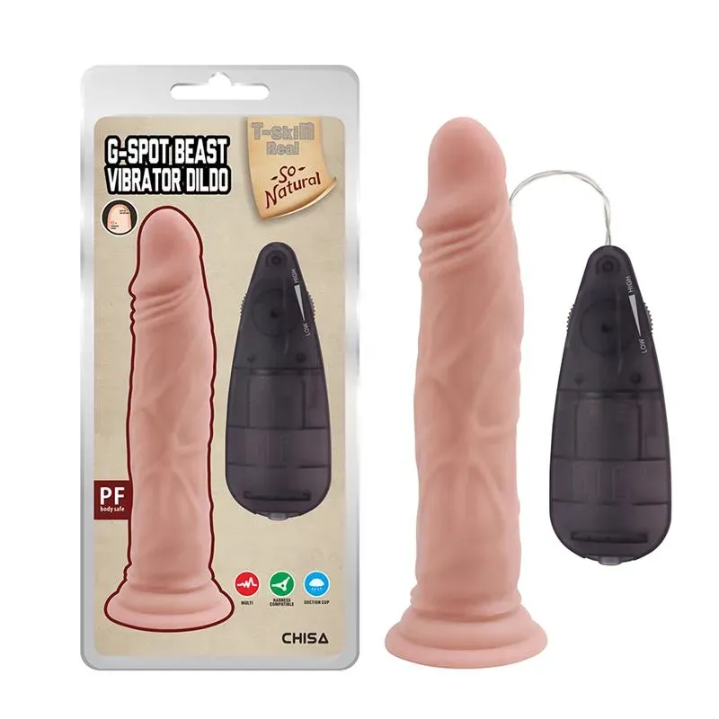 CHISA G-spot Beast 7.8 вибрирующий фаллоимитатор
