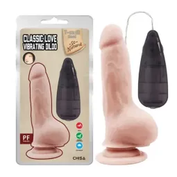 CHISA Classic Love 7.8 vibrējošs dildo ar piesūcekni