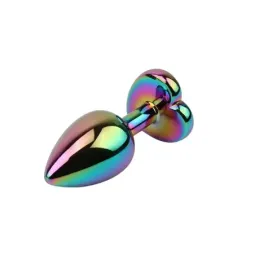 CHISA Rainbow Effect металлическая анальная пробка