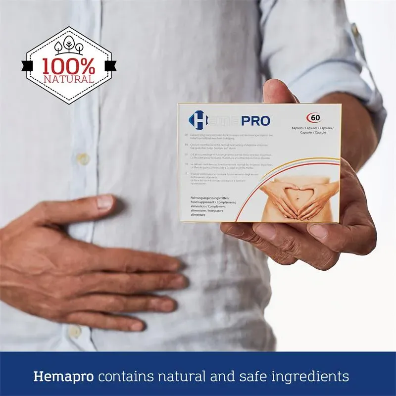 Hemapro Pills tabletes hemoroīdiem, 60 gab.