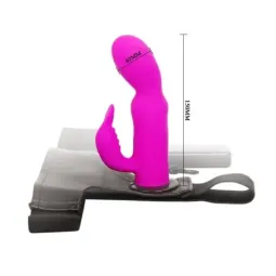 Baile Strap-on Dildo Purple 15 cm strap-on komplekts