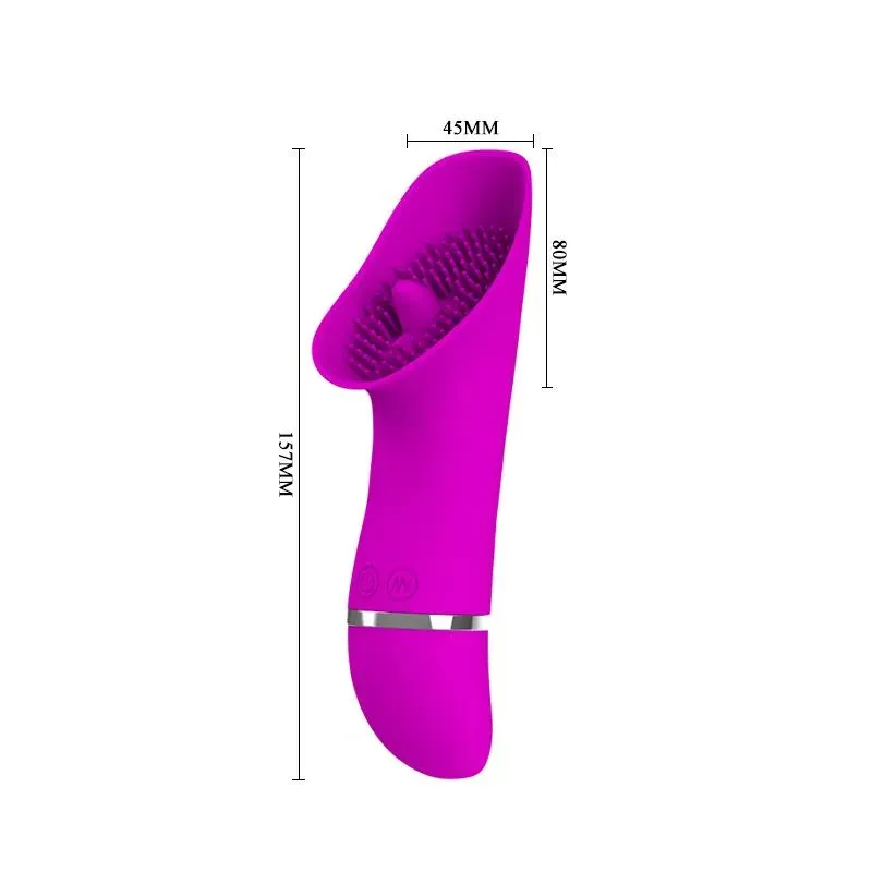 PRETTYLOVE Rudolf Purple klitora stimulators