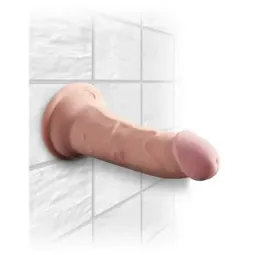 KING COCK Plus 3D Triple Density дилдо 6"