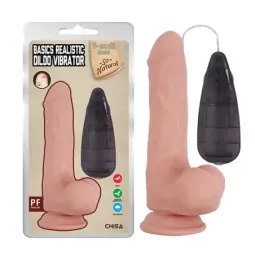 CHISA Basics Realistic 7.8 дилдо с вибрацией