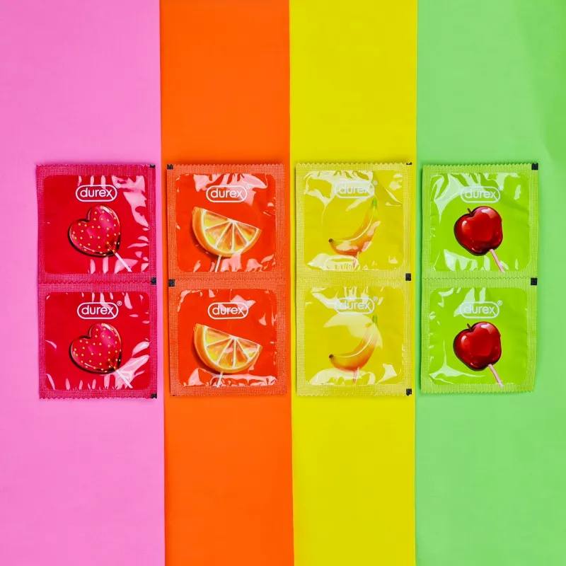 Durex Pleasurefruits 8 – prezervatīvi ar garšu | Noks.lv