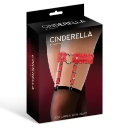 CINDERELLA zeķturis ar sirdi, vegānā āda
