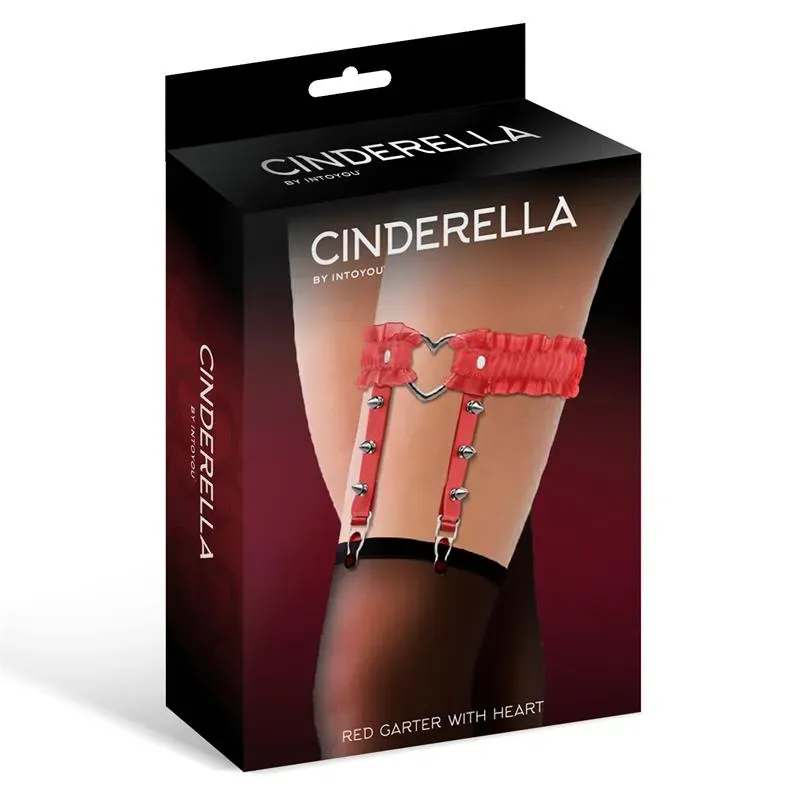 CINDERELLA zeķturis ar sirdi, vegānā āda