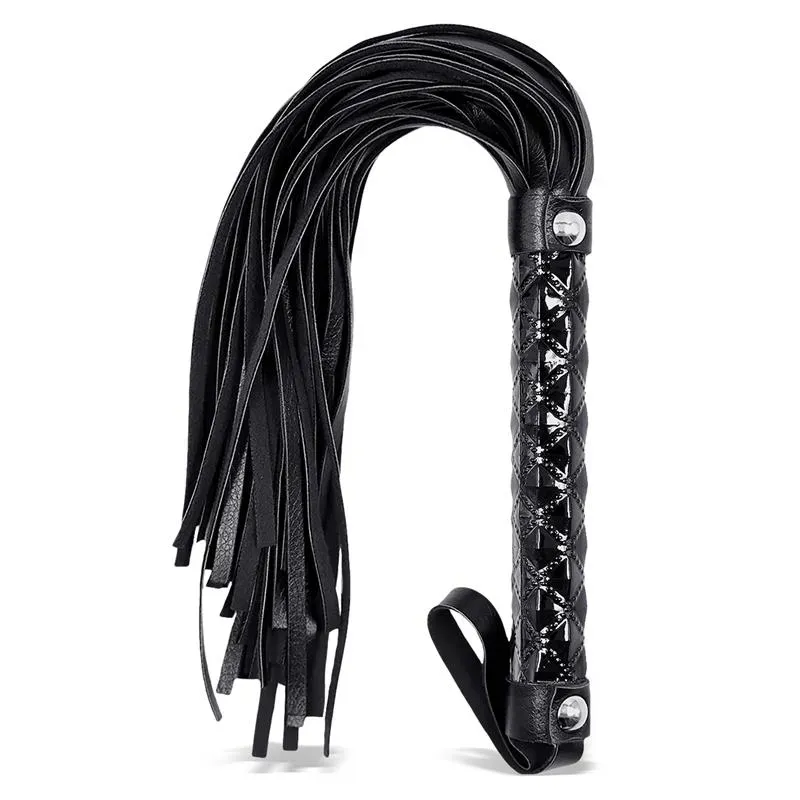 BLACK SAPPHIRE Flogger Sapphire — плеть из веган-кожи