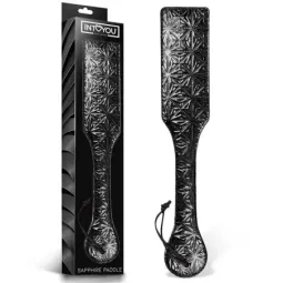 BLACK SAPPHIRE Paddle Sapphire vegānās ādas pletne