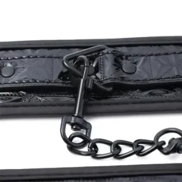BLACK SAPPHIRE наручники из веганской кожи