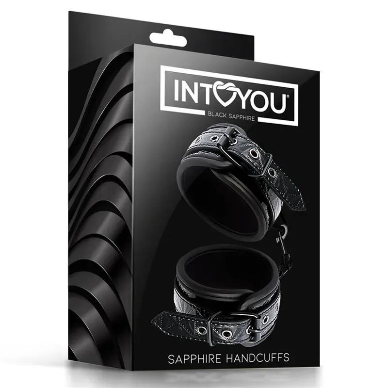 BLACK SAPPHIRE наручники из веганской кожи