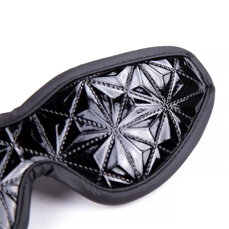 BLACK SAPPHIRE vegānas ādas acu maska