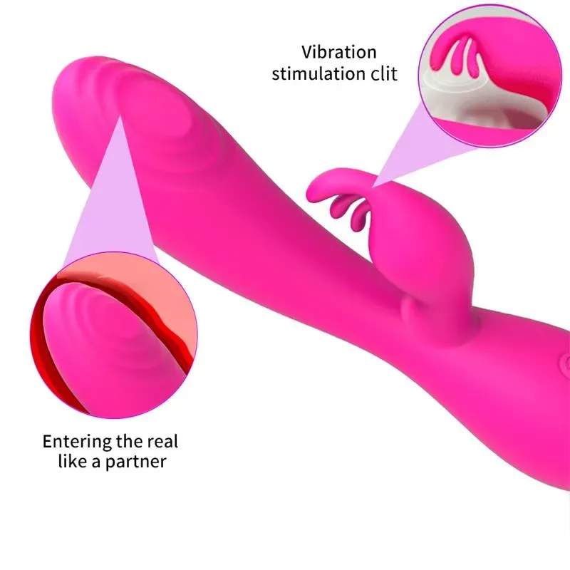 NALONE Magic Stick trušu vibrators ar pulsāciju