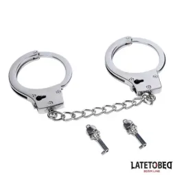 LATETOBED BDSM LINE metāla rokudzelži 252 g