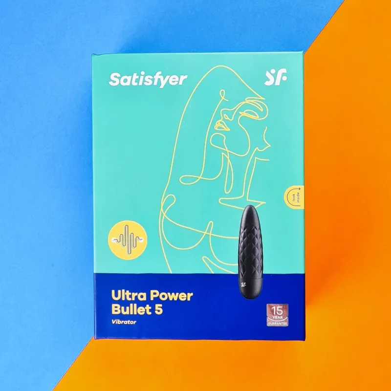 Ultra Power Bullet 5 Kuulvibraator, Must – mini vibrators