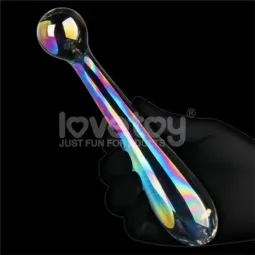 LOVETOY Twilight Gleam stikla dildo