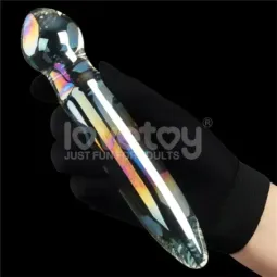LOVETOY Twilight Gleam Prism Glass stikla dildo