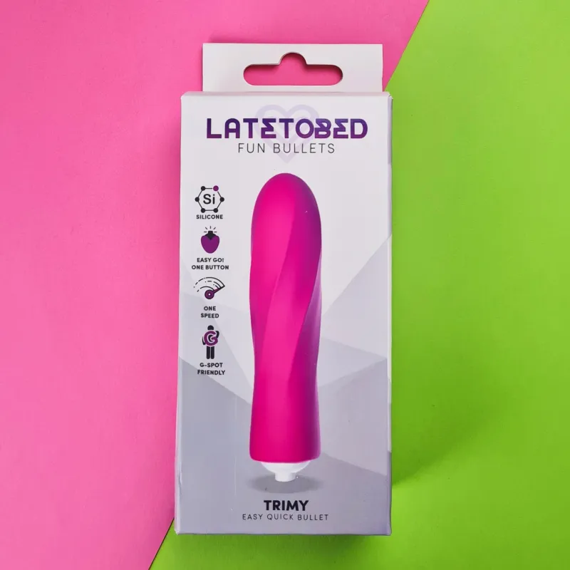 Trimy Easy Quick vibrējošā lodīte, rozā | Noks.lv