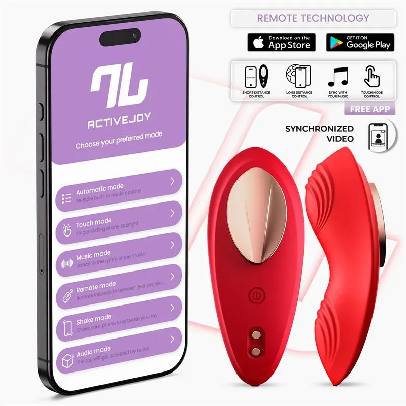 INTOYOU APP SERIES biksīšu vibrators ar aplikāciju