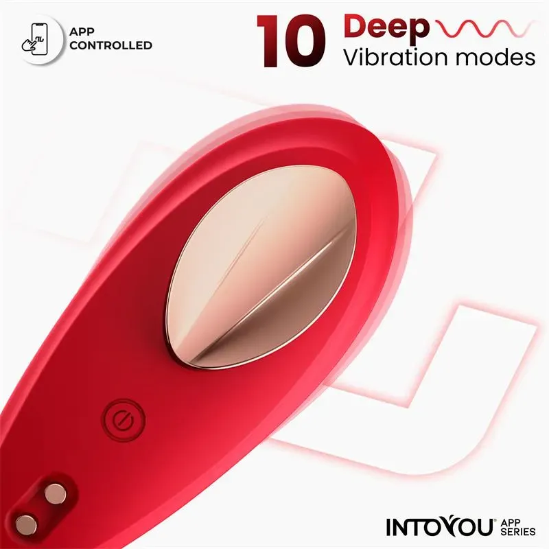 INTOYOU APP SERIES biksīšu vibrators ar aplikāciju