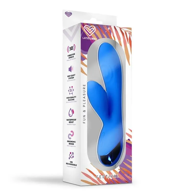 FESTIVAL Marna Vibe trušu vibrators, zils