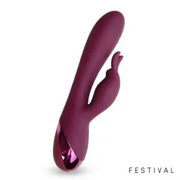 FESTIVAL Brole Vibe USB Red trušu vibrators